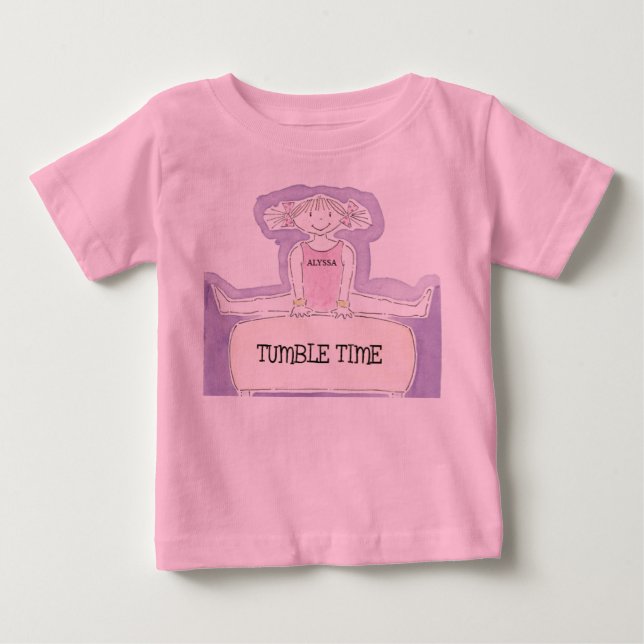 Gymnastik Tee Shirt (Framsida)