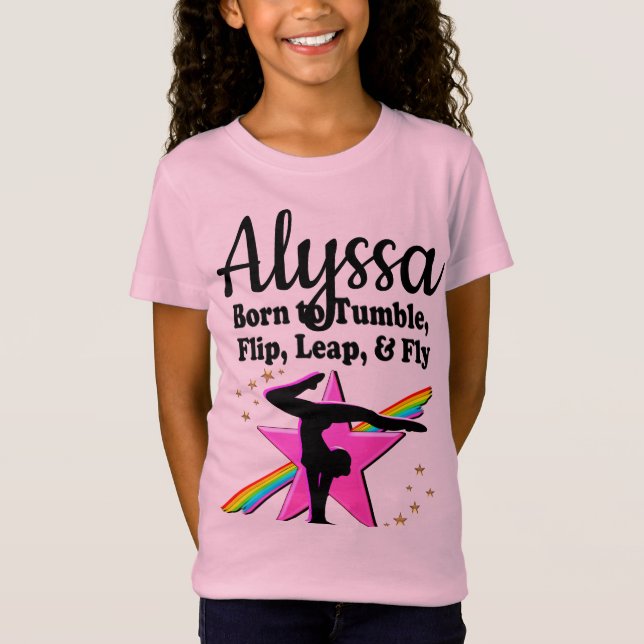 GYMNASTIK TILL TUMBEN T SHIRT (Framsida)