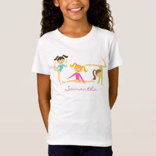 Gymnastik Tjej T shirt