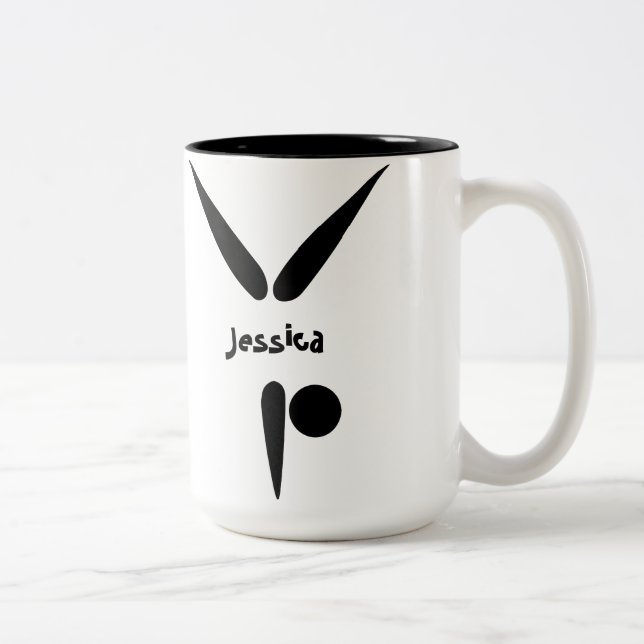 Gymnastik Två-Tonad Mugg (Höger)