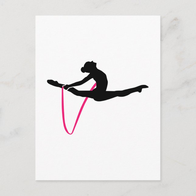 Gymnastik Vykort (Framsida)