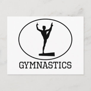 Gymnastik Vykort