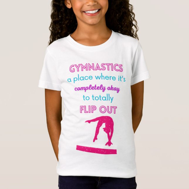 Gymnastika i Ställe där det är okej att vända sig T Shirt (Framsida)