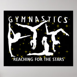 Gymnastika som når stjärnorna poster