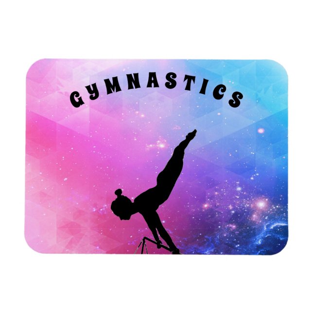 GymnastikAbstrakt Magnet (Horisontell)