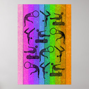 GYMNASTIKaffisch Poster