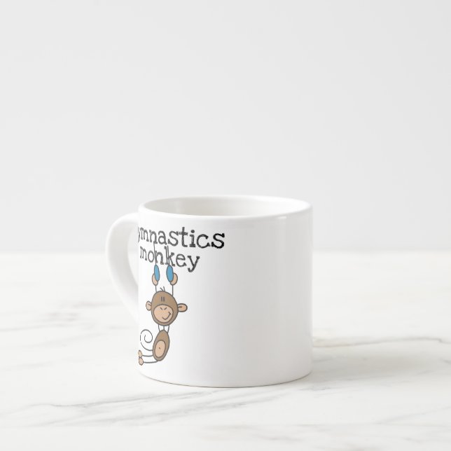 Gymnastikapapegja Espressomugg (Framsida vänster)