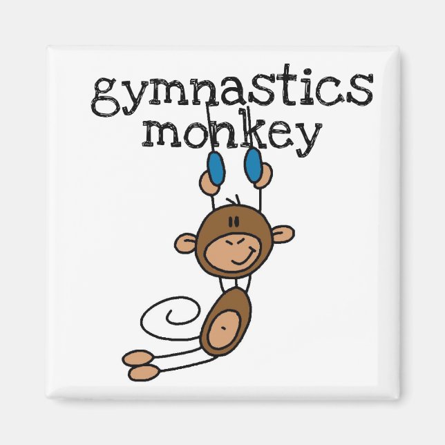 Gymnastikapapegua Magnet (Framsidan)