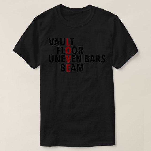 gymnastikbom pub golv t shirt (Design framsida)