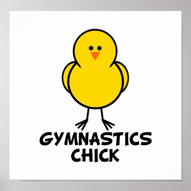GymnastikChick Poster (Framsidan)