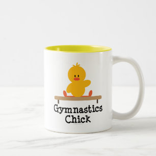 Gymnastikchickmugg Två-Tonad Mugg