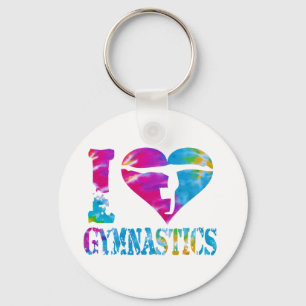 Gymnastikdansjubel Keychain Nyckelring
