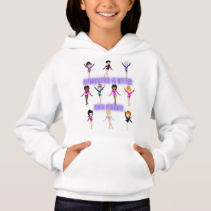 Gymnastiken är bättre med Friends Hoodie T Shirt