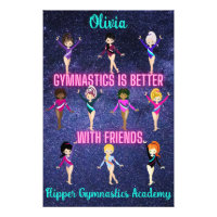 Gymnastiken är bättre med vännernas Personlig