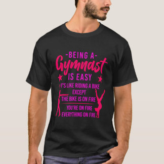Gymnastiken är en gymnast. Det är enkelt att det ä T Shirt