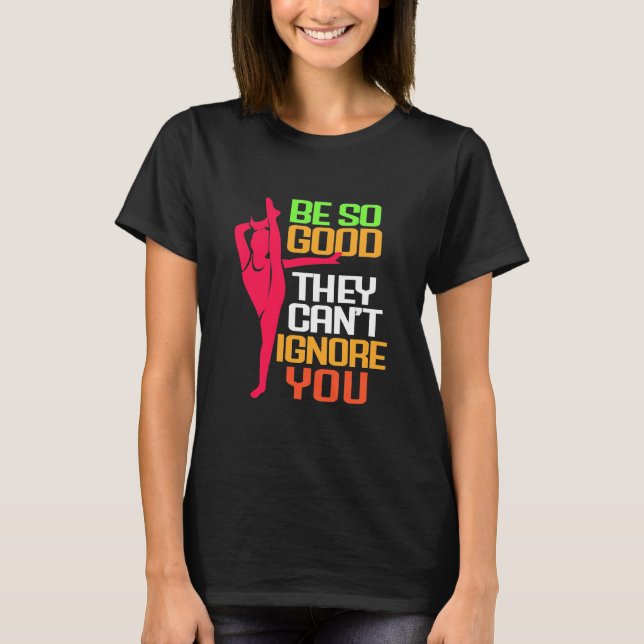 Gymnastiken är så Bra T Shirt (Framsida)