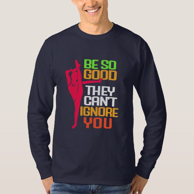 Gymnastiken är så Bra T Shirt (Framsida)