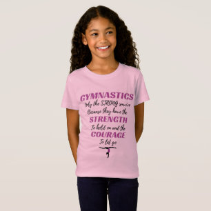 Gymnastiken ger den starka Överlevande gymnastgåva T Shirt