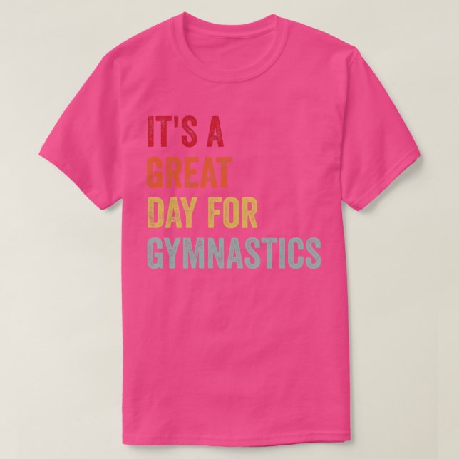 Gymnastikentusiast T Shirt (Design framsida)