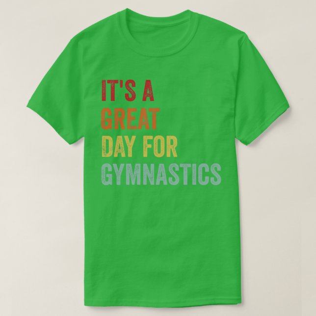 Gymnastikentusiast T Shirt (Design framsida)