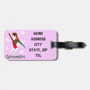 Gymnastikflicka Bagagebricka