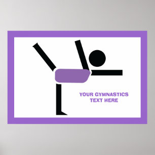 Gymnastikgåvor, gymnastik, anpassningsbar poster