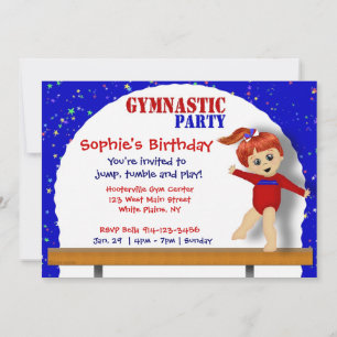 Gymnastikinbjudan Inbjudningar