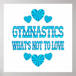 GYMNASTIKKÄRLEK POSTER