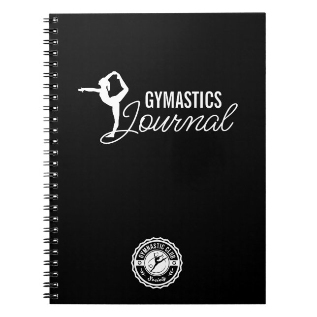 Gymnastikklubbens Gymlogotyp Studentlag Rutin Anteckningsbok (Framsidan)