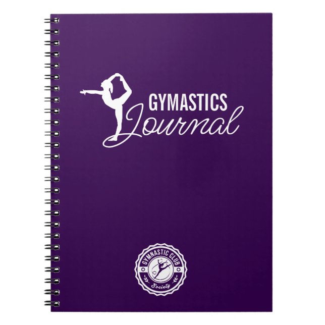 Gymnastikklubbens Gymlogotyp Studentlag Rutin Anteckningsbok (Framsidan)