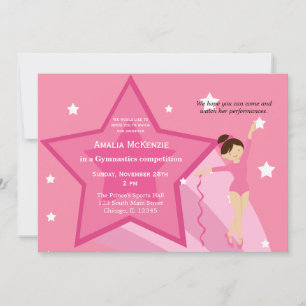 Gymnastikkonkurrens Inbjudningar