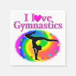 GYMNASTIKKONSTRUKTION I KÄRLEK PAPPERSSERVETT