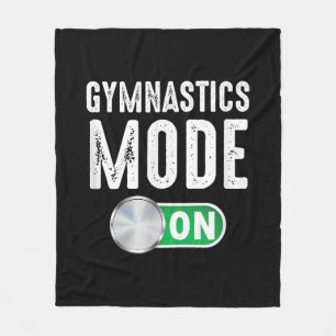 Gymnastikläge på Coola Gymnast-Idrottsman Fleecefilt