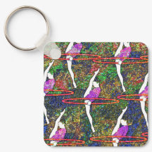 Gymnastiknyckelkedja för Gymnast