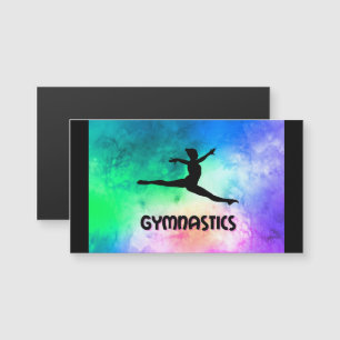 Gymnastikomkopplare, vattenfärg i läder