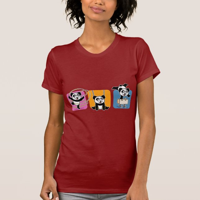 Gymnastikpandor T-shirt (Framsida)
