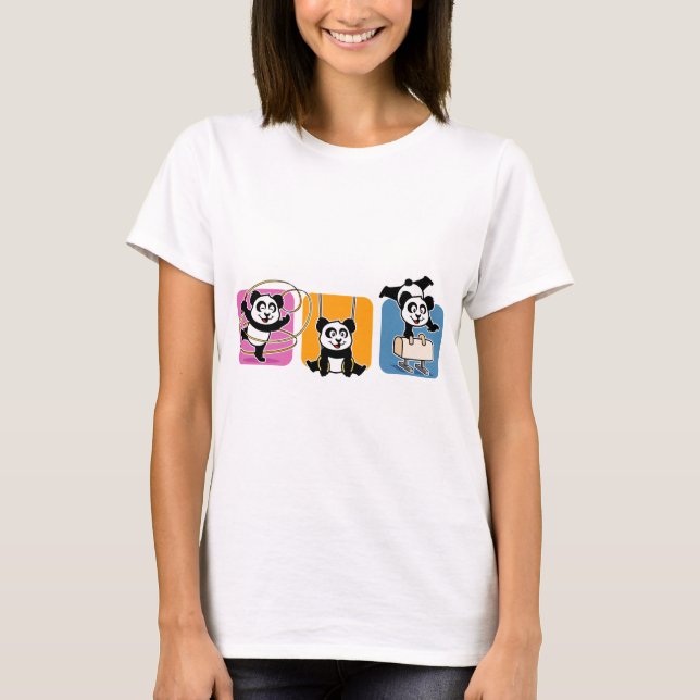 Gymnastikpandor Tee Shirt (Framsida)