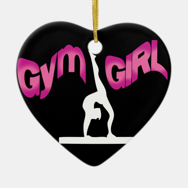 Gymnastikprydnad Julgransprydnad Keramik (Framsidan)