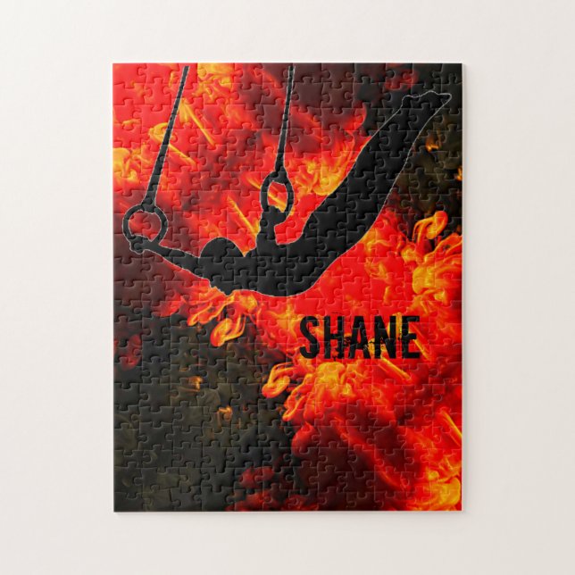 Gymnastikpussel för pojkar pussel (Vertikal)