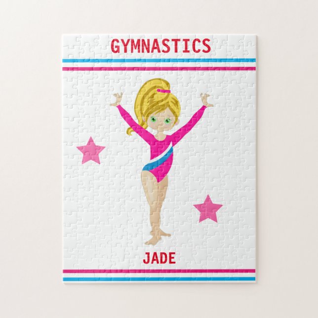  GYMNASTIKPUZZLE FOR GIRLS PERSONLIG PUSSEL (Vertikal)