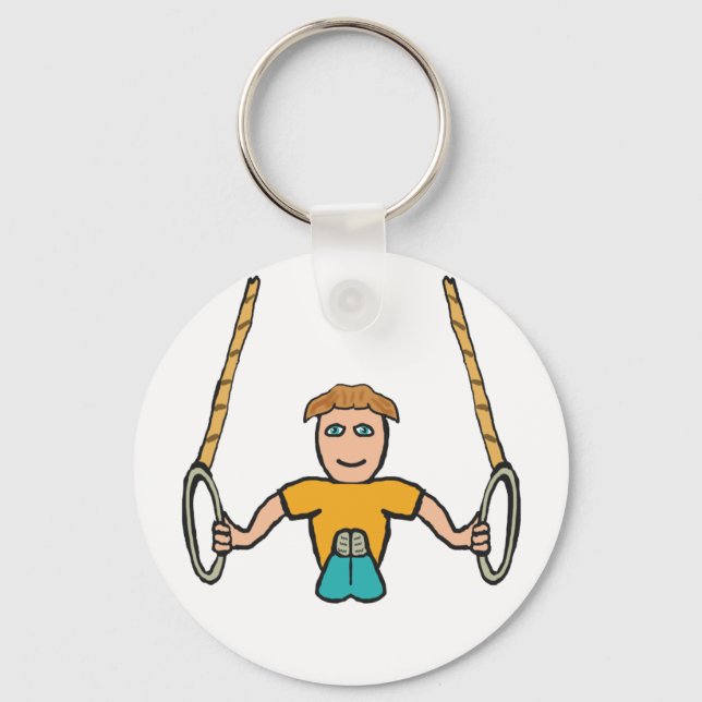 Gymnastikringar Nyckelring (Framsida)