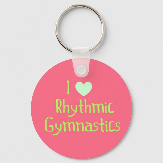 Gymnastikskedjpresenter och -tillbehör för Rhythmi Nyckelring (Framsida)
