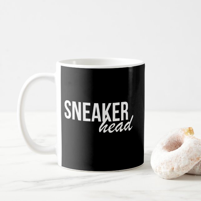 Gymnastikskohuvudtryck Kaffemugg (Med munk)