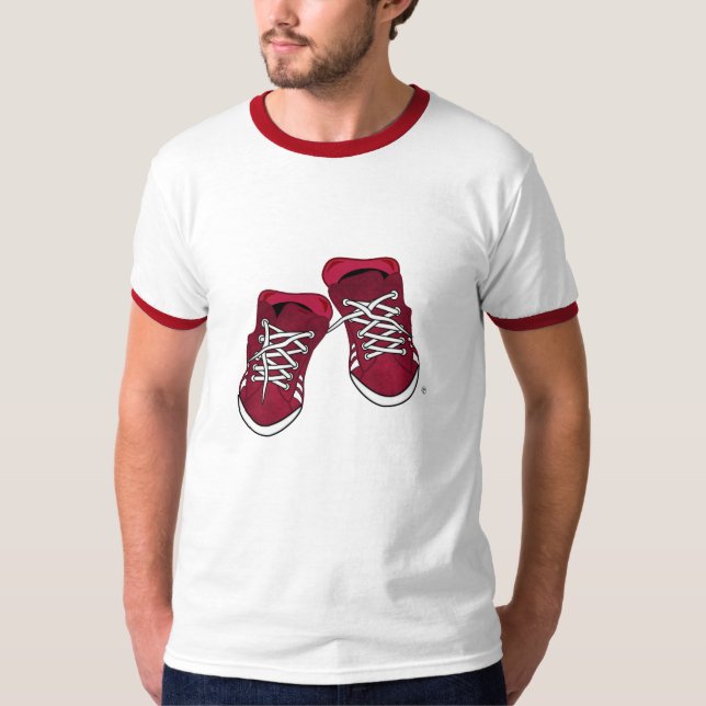 Gymnastikskor T-shirt (Framsida)