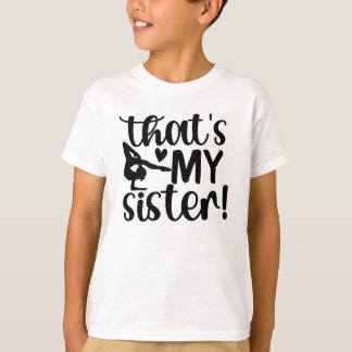 Gymnastiksyster till Gymnast Gymnastics Brother T Shirt