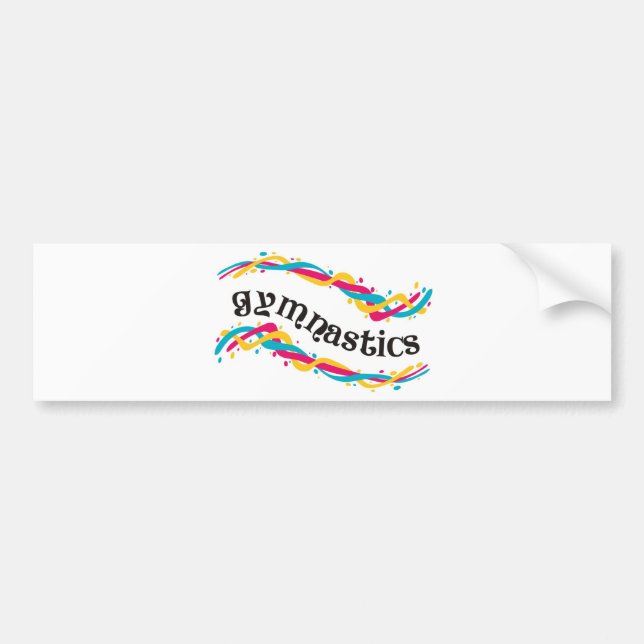 Gymnastikvridningar Bildekal (Framsidan)