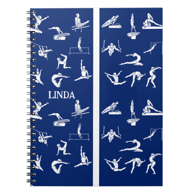 Gymnastisk Anteckningsbok (Framsidan)