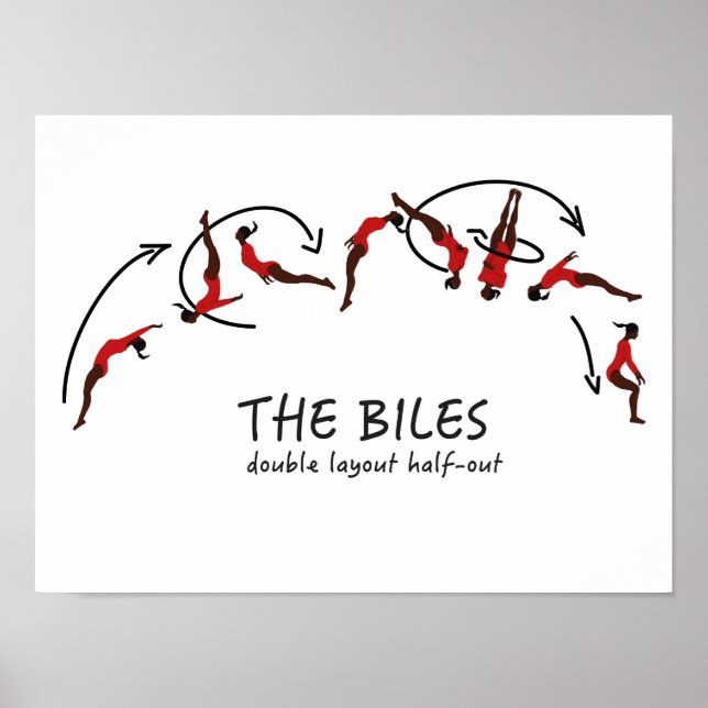 Gymnastisk tumlingsrörelse - Bilerna Poster (Framsidan)