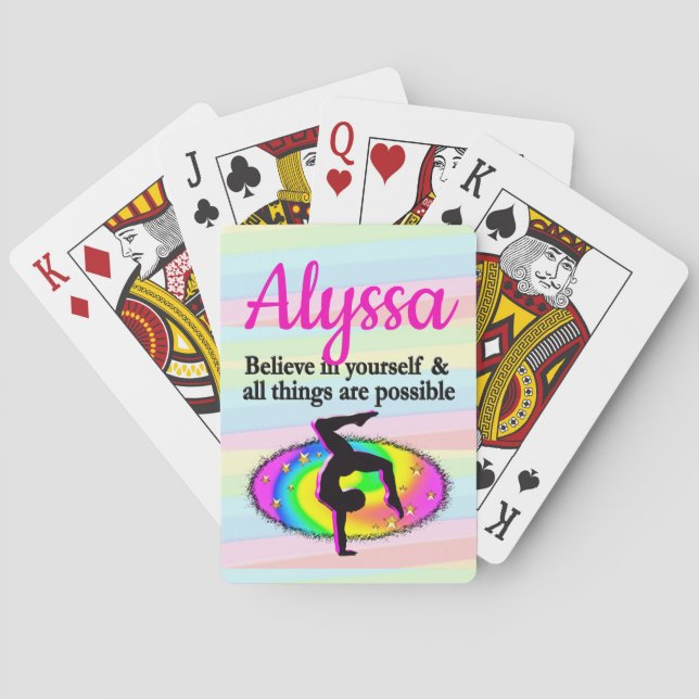 GYMNASTISKA MÅL OCH DREAMS CASINOKORT (Baksidan)