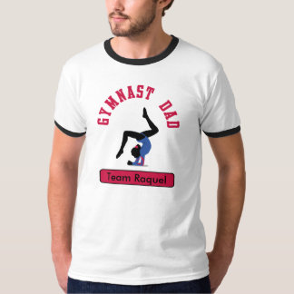 Gymnastpappaanpassningsbar Tee Shirt